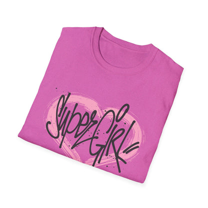 Super Girl Unisex Softstyle T-Shirt - Trendy Casual Tee for Empowerment & Everyday Wear