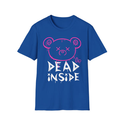 Unisex Softstyle T-Shirt - 'Dead Inside' Graphic Tee for Trendy Casual Wear