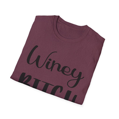 Winey Bitch Unisex Softstyle T-Shirt - Perfect for Wine Lovers & Fun Gatherings