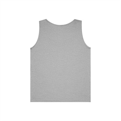 Straight Outta Money Unisex Heavy Cotton Tank Top - Funny Apparel for Budget-Friendly Vibes