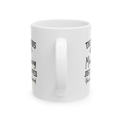 Mug - Mood Swing Chain Warning Ceramic Mug (11oz, 15oz)