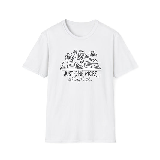Just One More Chapter Unisex T-Shirt - Perfect Gift for Book Lovers
