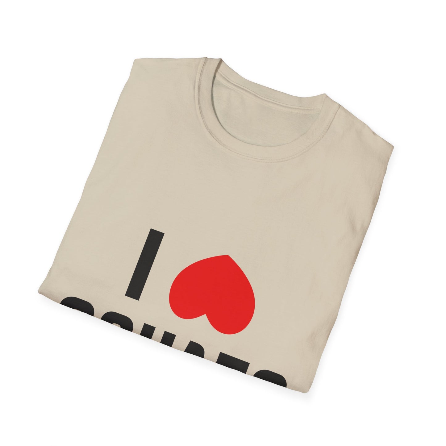 I Love Squats Unisex Softstyle T-Shirt - Perfect for Fitness Enthusiasts