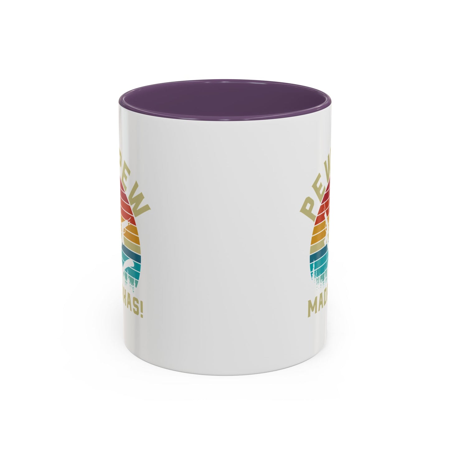 Fun Pew Pew Coffee Mug - 11 & 15oz - Perfect for Cat Lovers