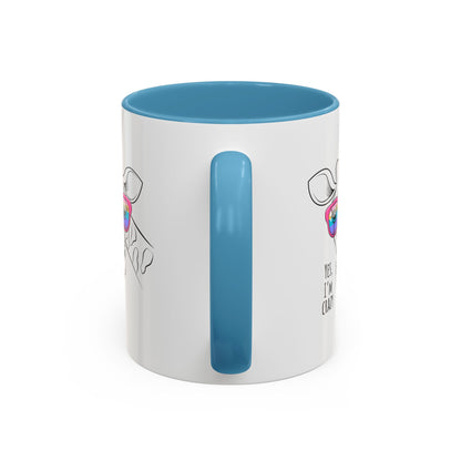 Funny Giraffe Coffee Mug - "Yes, I'm Crazy" - Perfect Gift for Animal Lovers