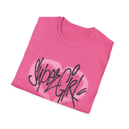 Super Girl Unisex Softstyle T-Shirt - Trendy Casual Tee for Empowerment & Everyday Wear