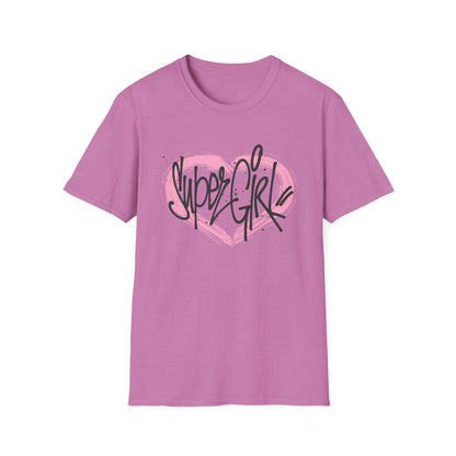 Super Girl Unisex Softstyle T-Shirt - Trendy Casual Tee for Empowerment & Everyday Wear