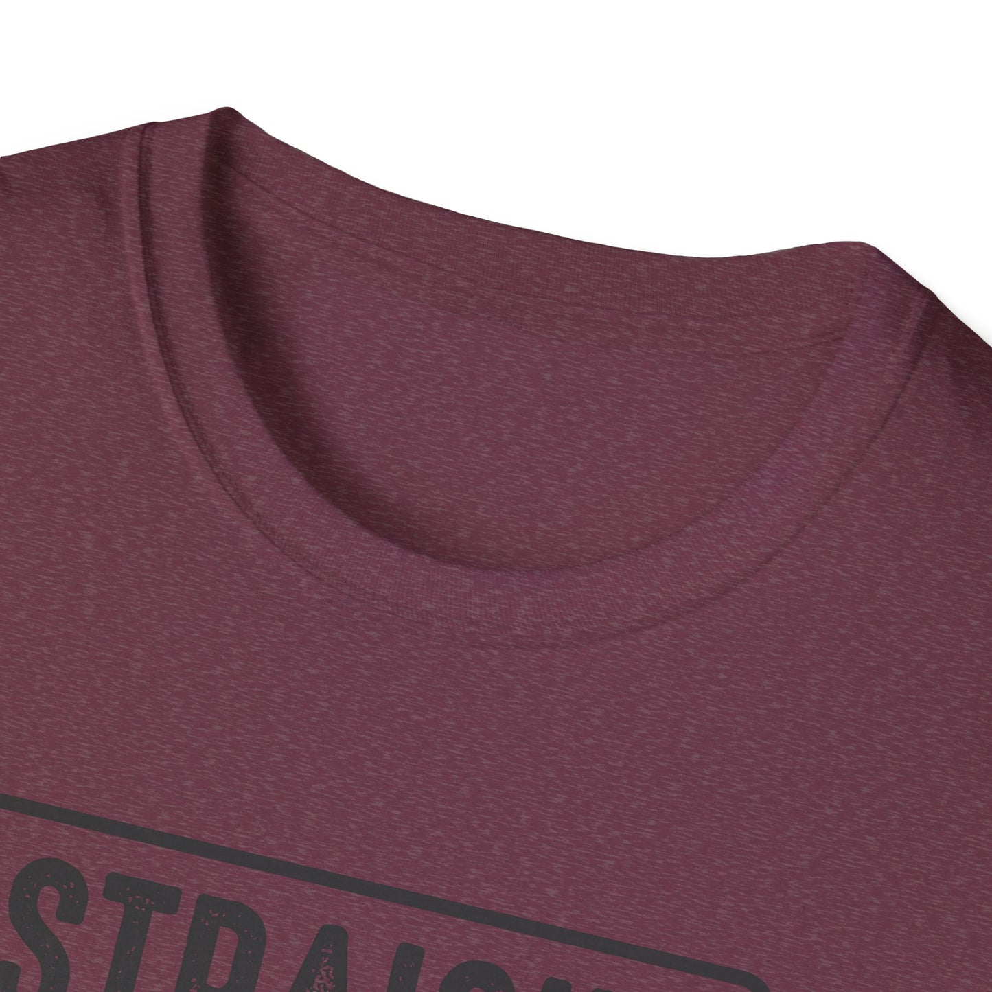 Straight Outta Money Unisex Softstyle T-Shirt | Funny Casual Tee for Budgeting Enthusiasts