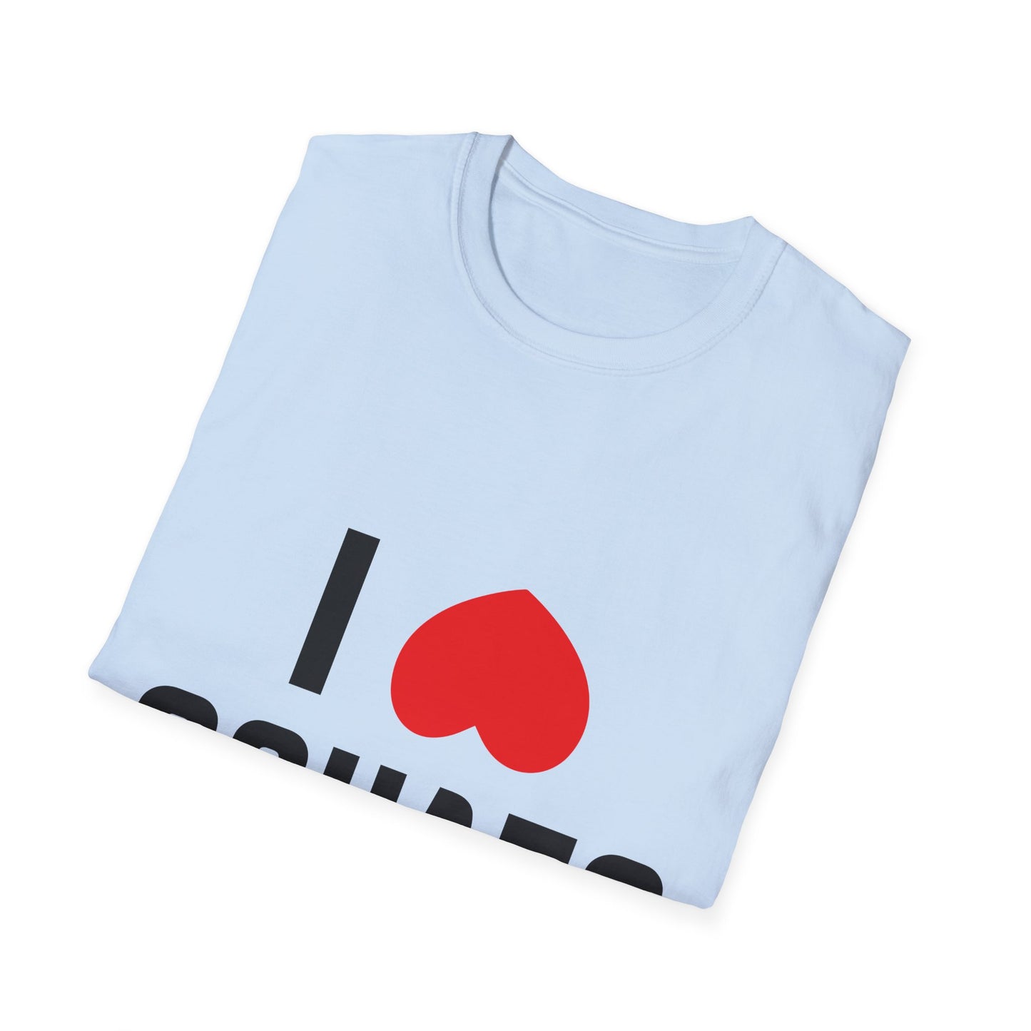I Love Squats Unisex Softstyle T-Shirt - Perfect for Fitness Enthusiasts