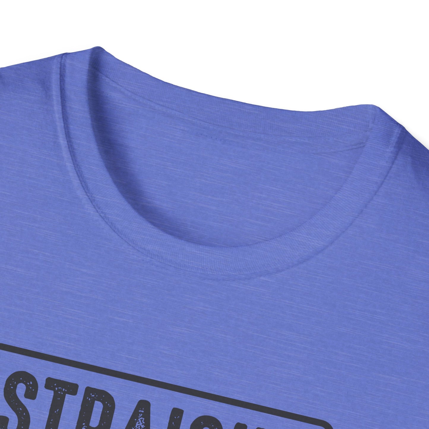 Straight Outta Money Unisex Softstyle T-Shirt | Funny Casual Tee for Budgeting Enthusiasts