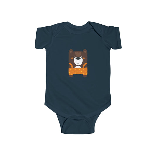 Cute Bear Infant Bodysuit - Adorable Baby Onesie for Newborns