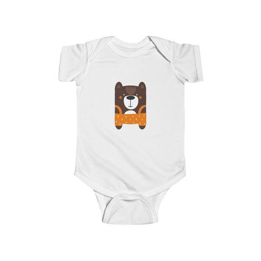 Cute Bear Infant Bodysuit - Adorable Baby Onesie for Newborns