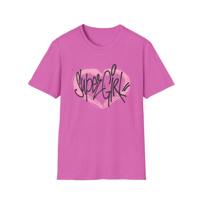Super Girl Unisex Softstyle T-Shirt - Trendy Casual Tee for Empowerment & Everyday Wear