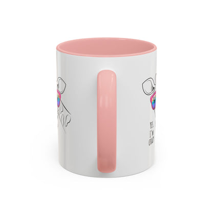 Funny Giraffe Coffee Mug - "Yes, I'm Crazy" - Perfect Gift for Animal Lovers