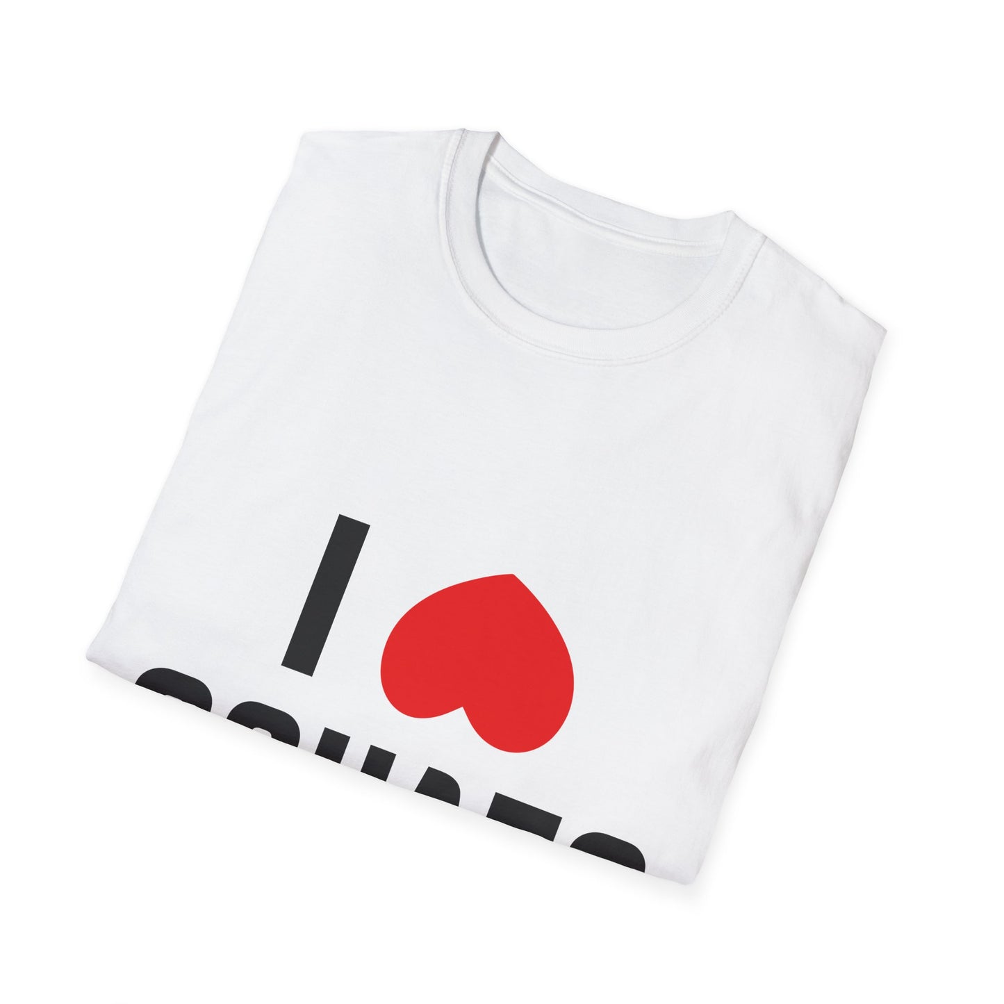 I Love Squats Unisex Softstyle T-Shirt - Perfect for Fitness Enthusiasts
