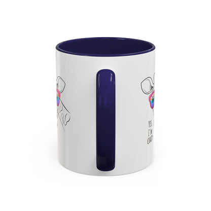 Funny Giraffe Coffee Mug - "Yes, I'm Crazy" - Perfect Gift for Animal Lovers