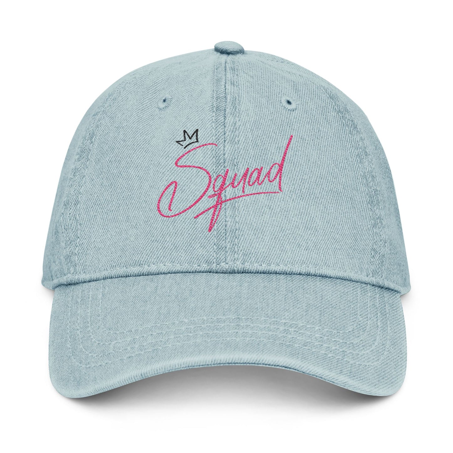 Cool Embroidered Denim Hat for Your Squad, Trendy Cap Gift for Friends, Stylish Summer Accessory, Casual Outfit Addition