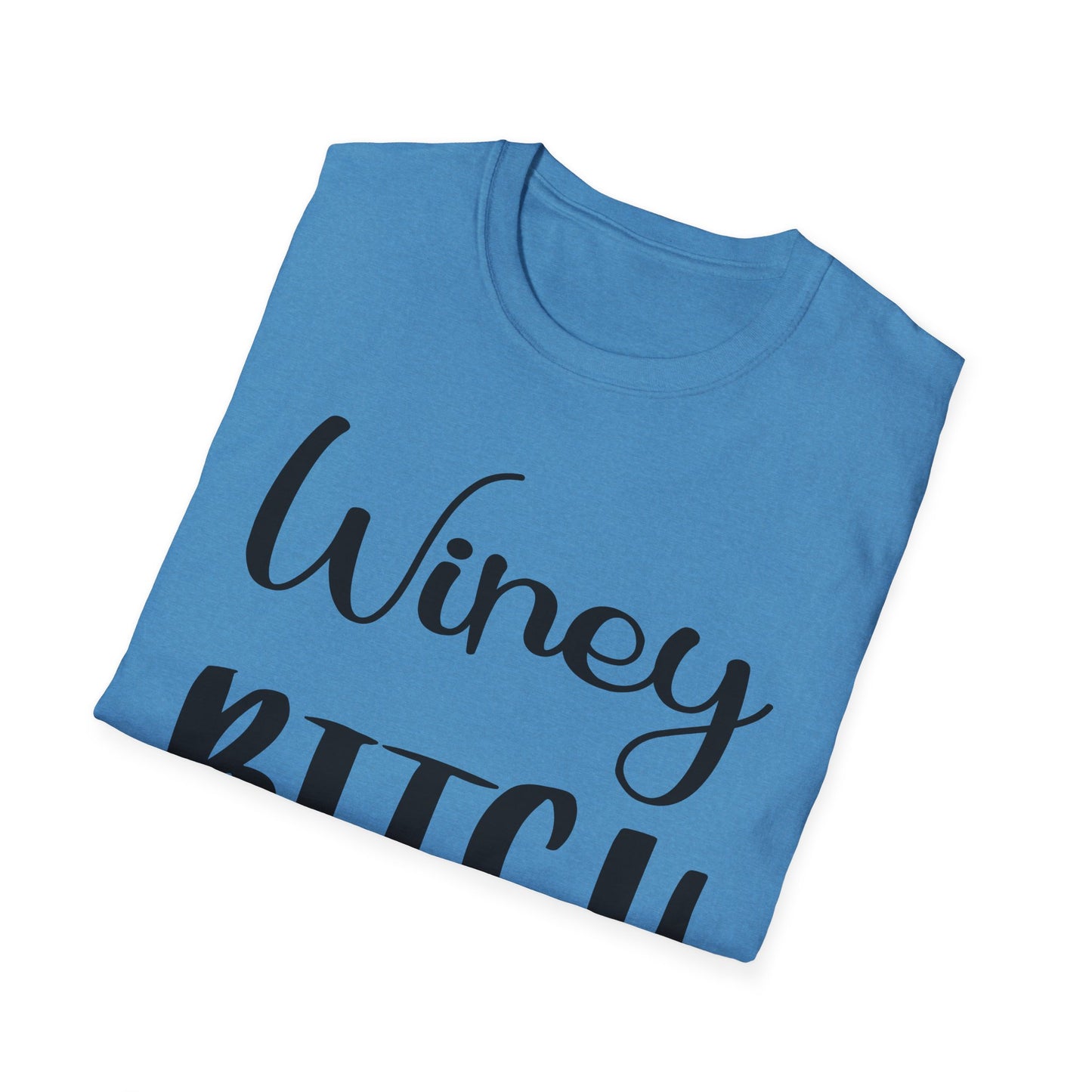 Winey Bitch Unisex Softstyle T-Shirt - Perfect for Wine Lovers & Fun Gatherings