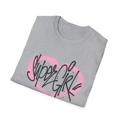 Super Girl Unisex Softstyle T-Shirt - Trendy Casual Tee for Empowerment & Everyday Wear