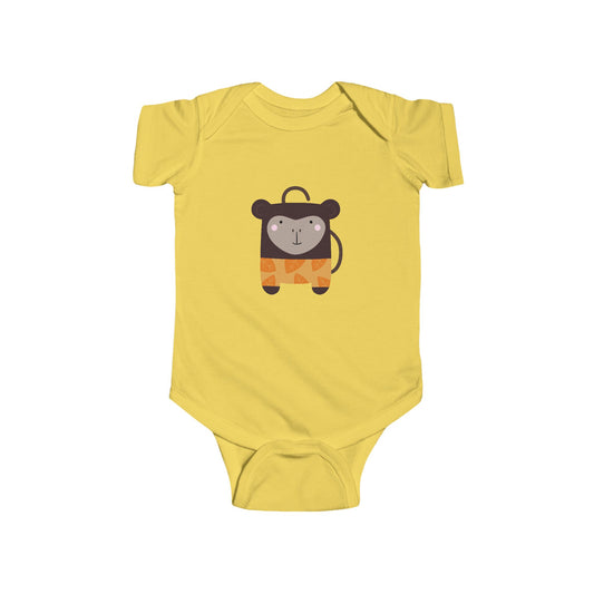 Cute Monkey Infant Bodysuit - Adorable Baby Onesie for Newborns