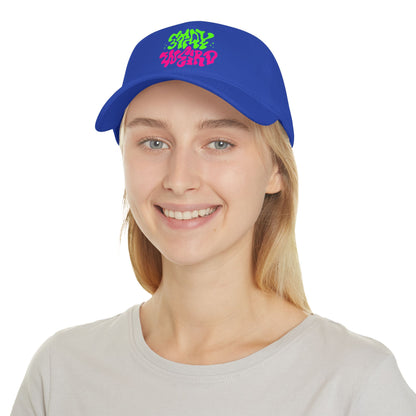 Stay Weird Neon Baseball Cap | Trendy Low Profile Hat for Oddballs & Creatives