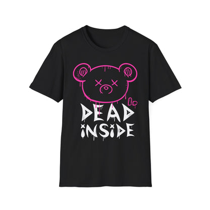 Unisex Softstyle T-Shirt - 'Dead Inside' Graphic Tee for Trendy Casual Wear