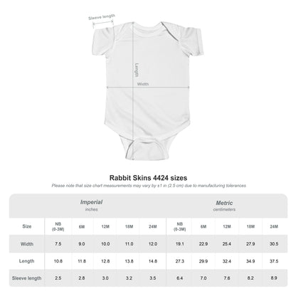 Cute Bunny Carrot Infant Bodysuit - Soft Jersey Fabric for Baby Comfort