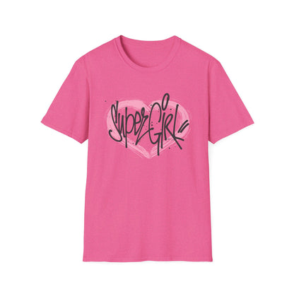 Super Girl Unisex Softstyle T-Shirt - Trendy Casual Tee for Empowerment & Everyday Wear