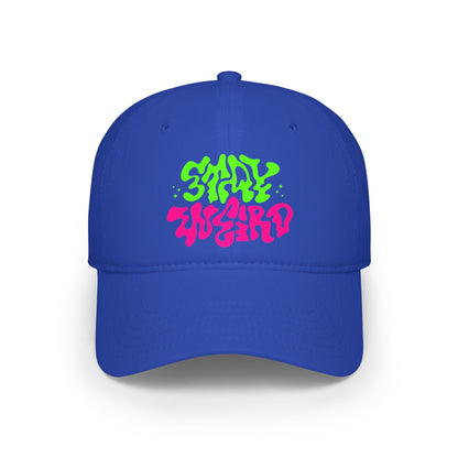 Stay Weird Neon Baseball Cap | Trendy Low Profile Hat for Oddballs & Creatives