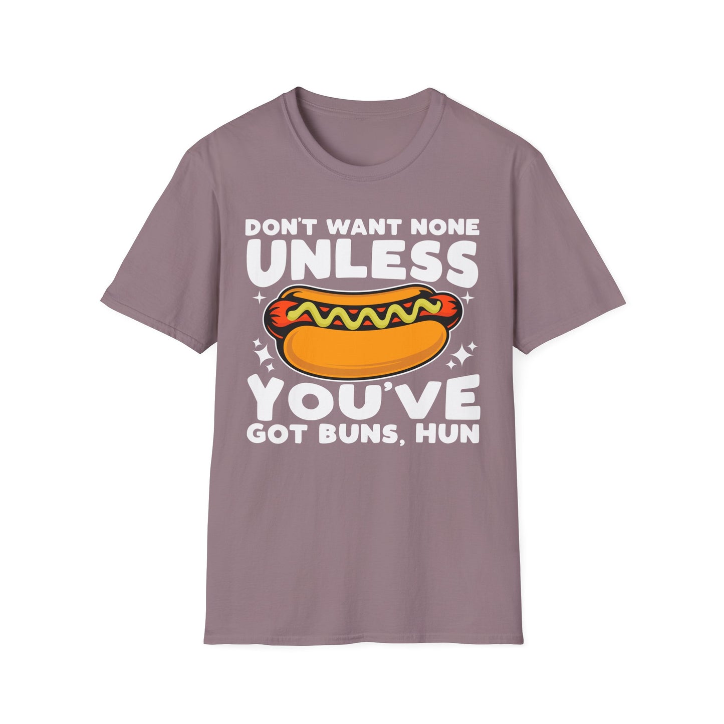 Funny Foodie Unisex T-Shirt - Hot Dog Buns Humor