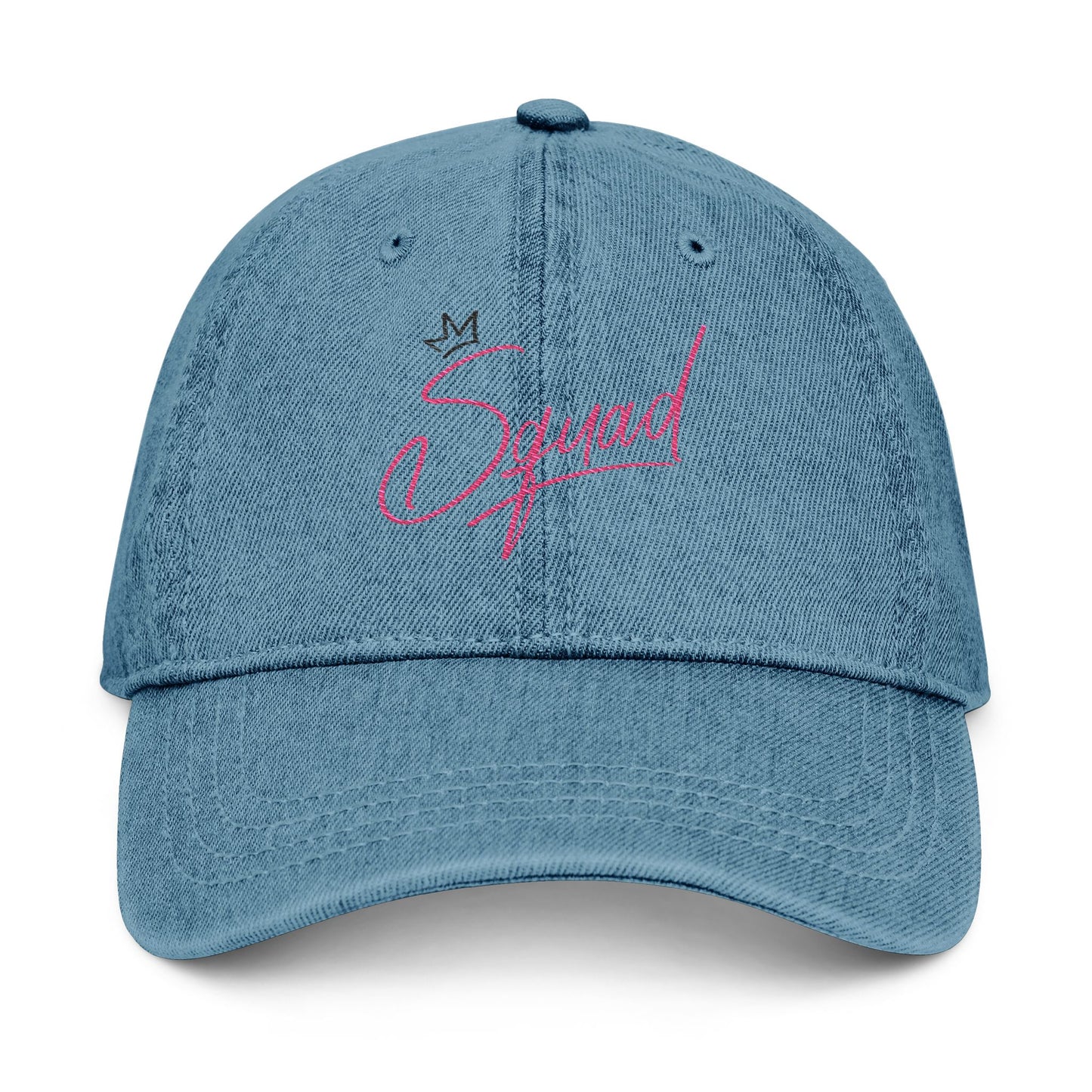 Cool Embroidered Denim Hat for Your Squad, Trendy Cap Gift for Friends, Stylish Summer Accessory, Casual Outfit Addition