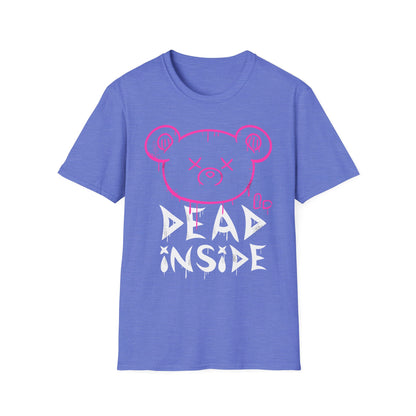 Unisex Softstyle T-Shirt - 'Dead Inside' Graphic Tee for Trendy Casual Wear