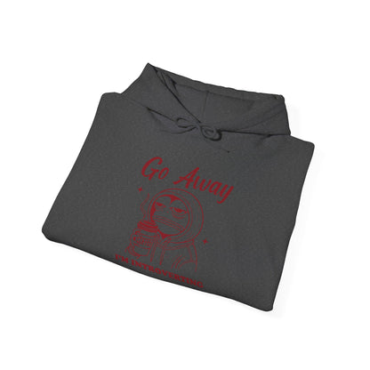 Introvert Hoodie - "Go Away, I'm Introverting" Heavy Blend Sweatshirt
