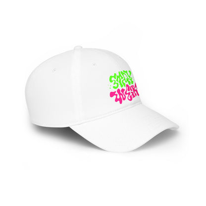Stay Weird Neon Baseball Cap | Trendy Low Profile Hat for Oddballs & Creatives