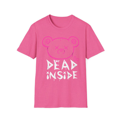 Unisex Softstyle T-Shirt - 'Dead Inside' Graphic Tee for Trendy Casual Wear