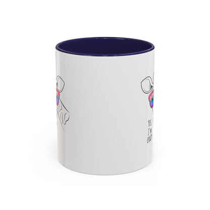 Funny Giraffe Coffee Mug - "Yes, I'm Crazy" - Perfect Gift for Animal Lovers