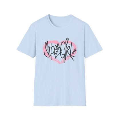 Super Girl Unisex Softstyle T-Shirt - Trendy Casual Tee for Empowerment & Everyday Wear